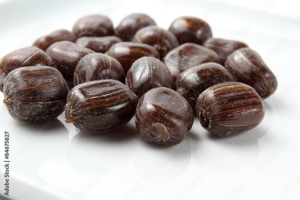 Naklejka premium 黒アメ