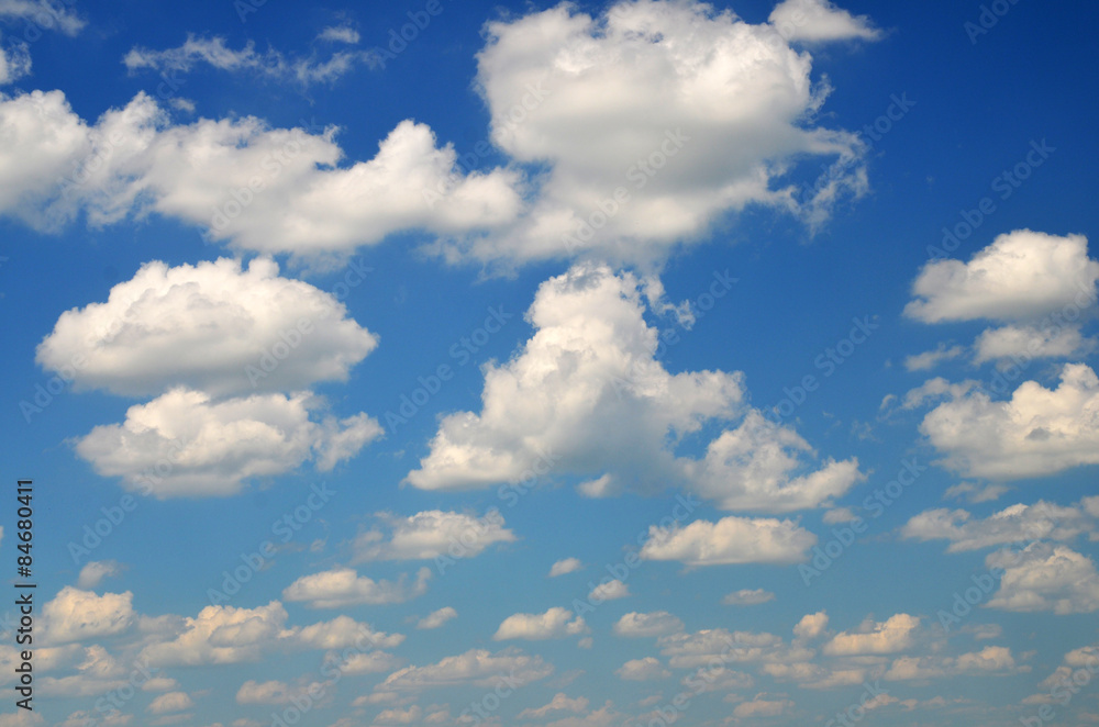 White clouds field White clouds field