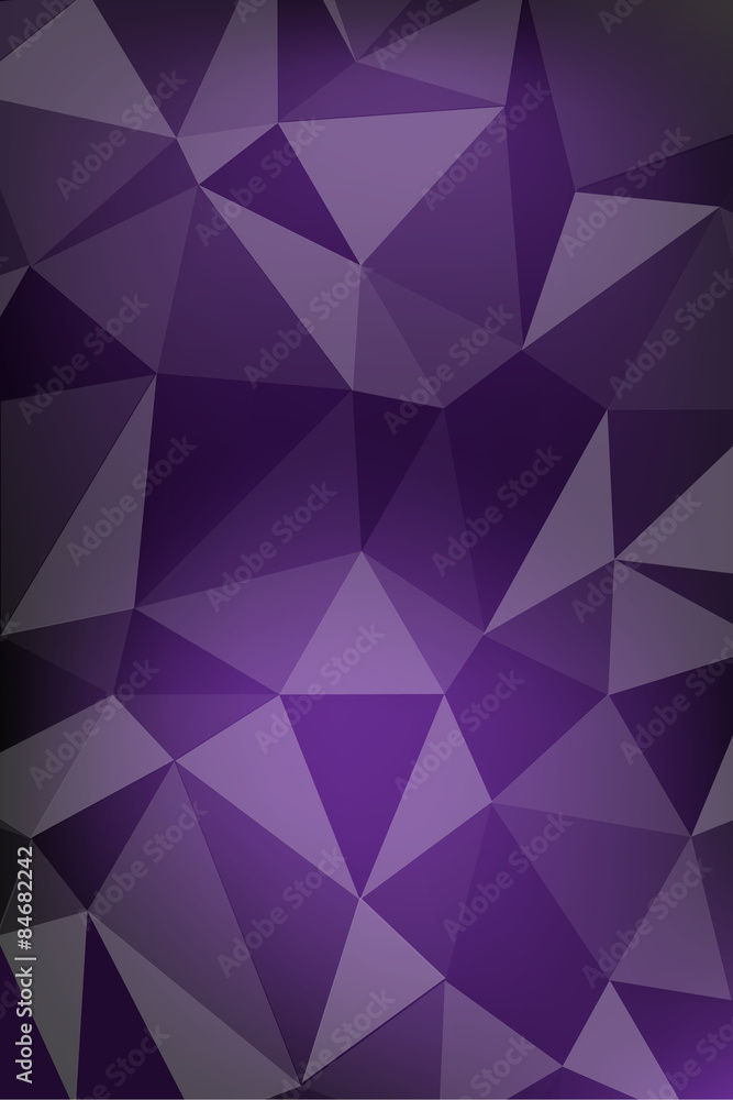 Obraz premium Vector Abstract low poly background