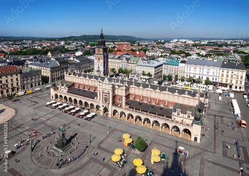 Main Market Square in Cracow, Poland #84683283