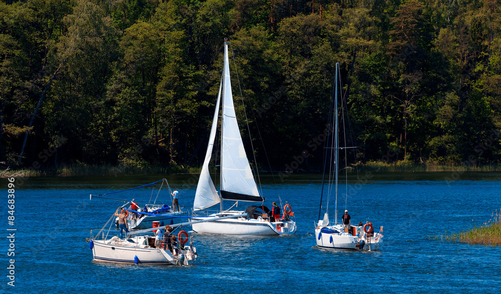 Fototapeta premium Na Żaglach