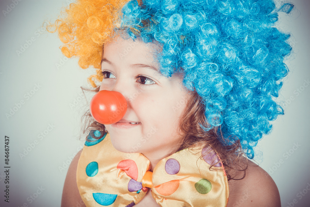 Fototapeta premium beautiful clown