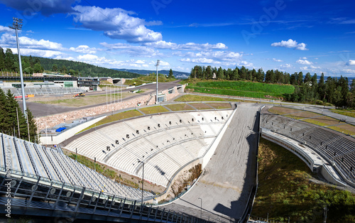 Photography Holmenkollen ski jump in Oslo