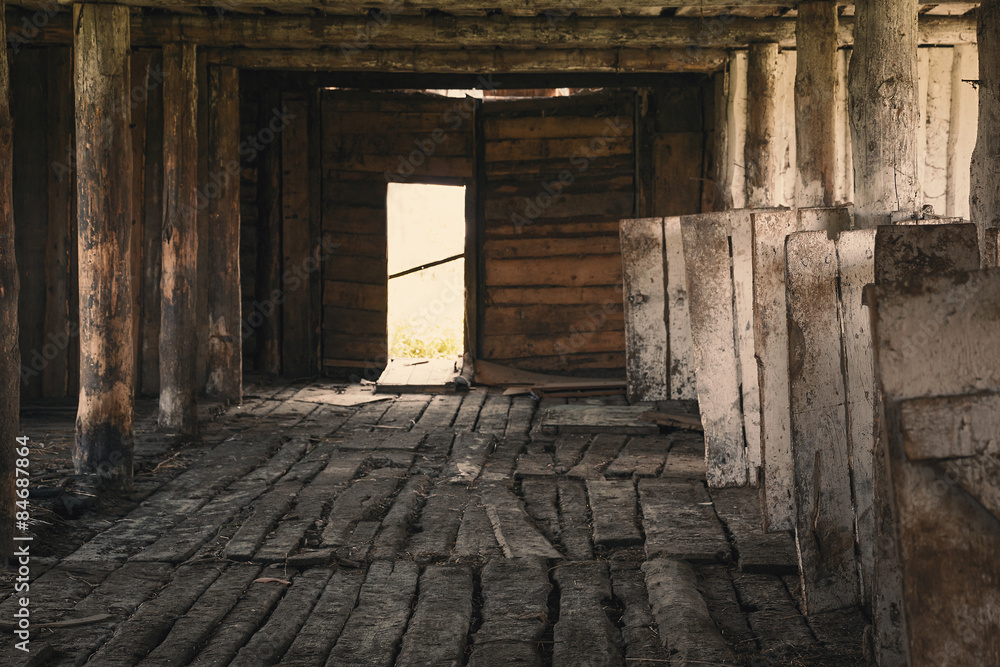 Old abandoned room