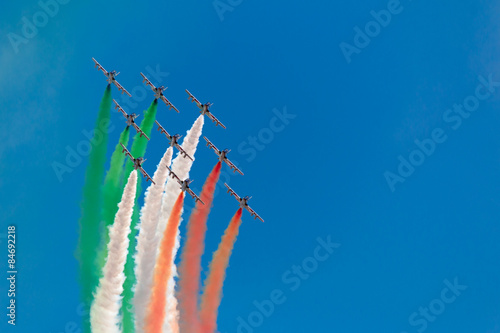 Tricolors arrows of republic day 