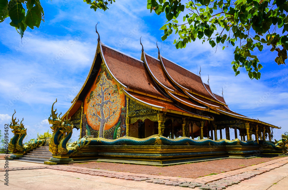 Naklejka premium Temple in Thailand