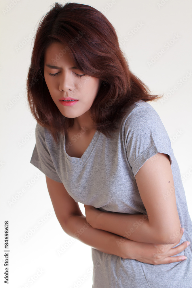 woman stomach ache woman stomach ache