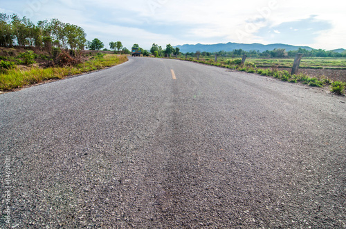 road at countryside © petcharapj