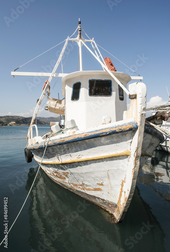 Fishing boats in Greece.