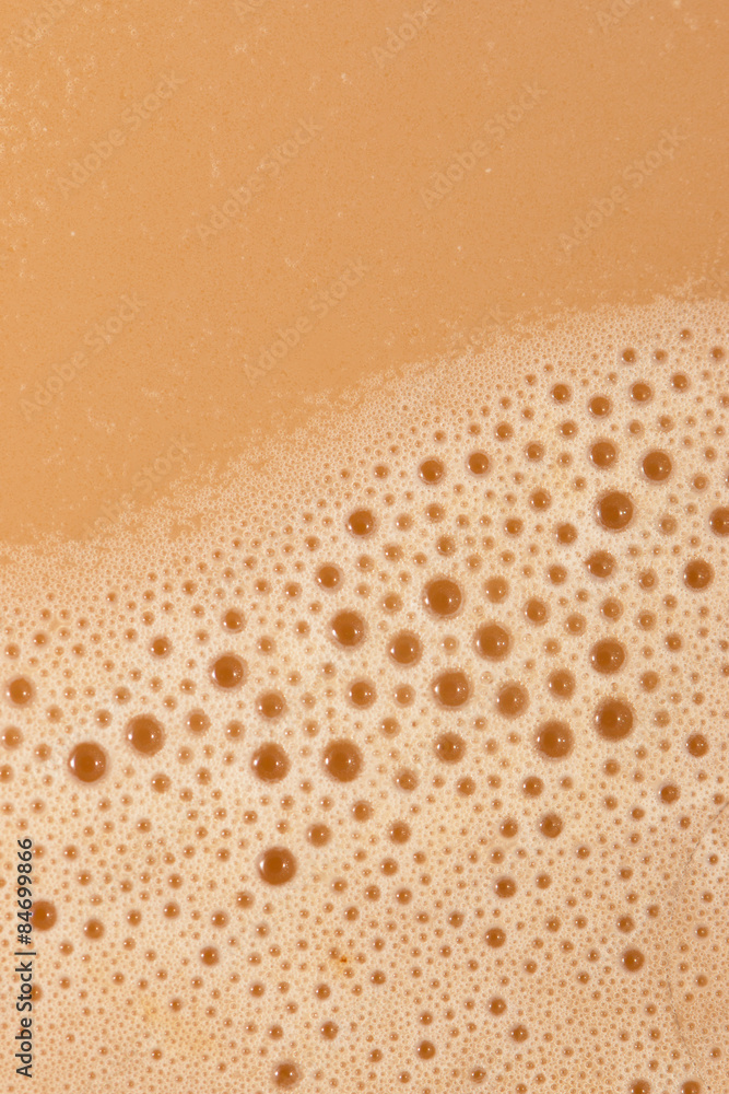 foam coffee with cream as a background foam coffee with cream as a background
