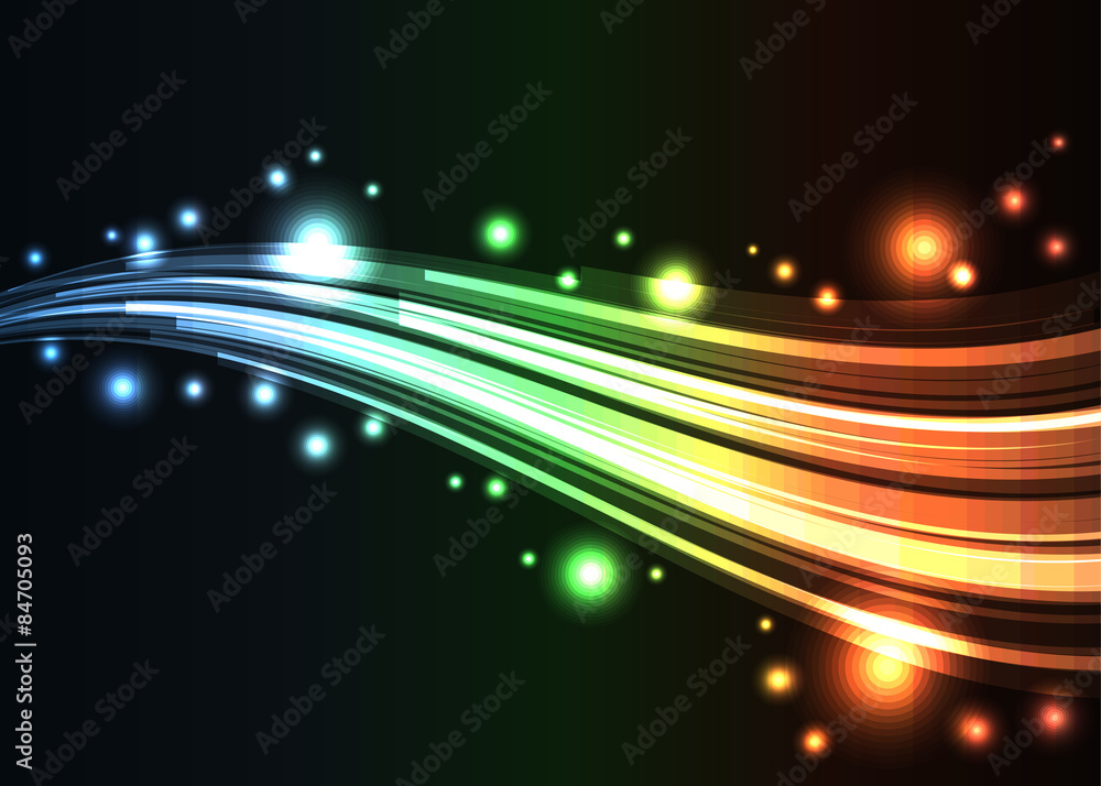 Rainbow Wave Background Rainbow Wave Background