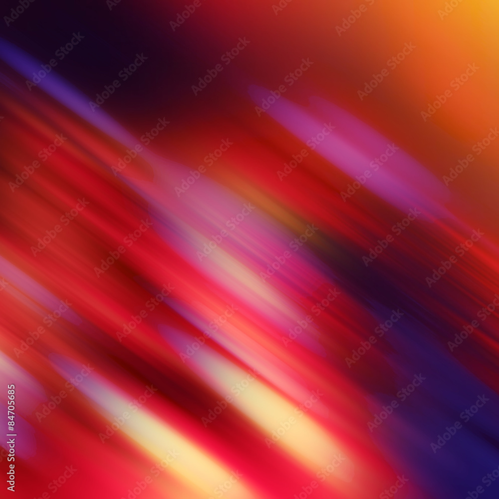 Blurred Abstract Diagonal Spots of Red, Orange on Dark. Blurred Abstract Diagonal Spots of Red, Orange on Dark.
