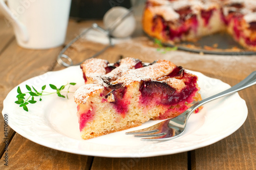 Tableau sur toile plum cake