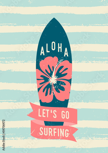 Surf's Up Poster Design