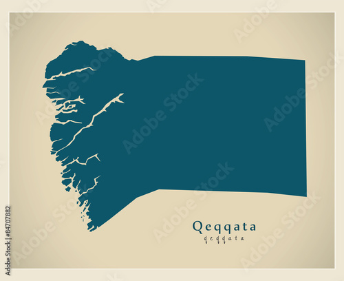 Modern Map - Qeqqata GL
