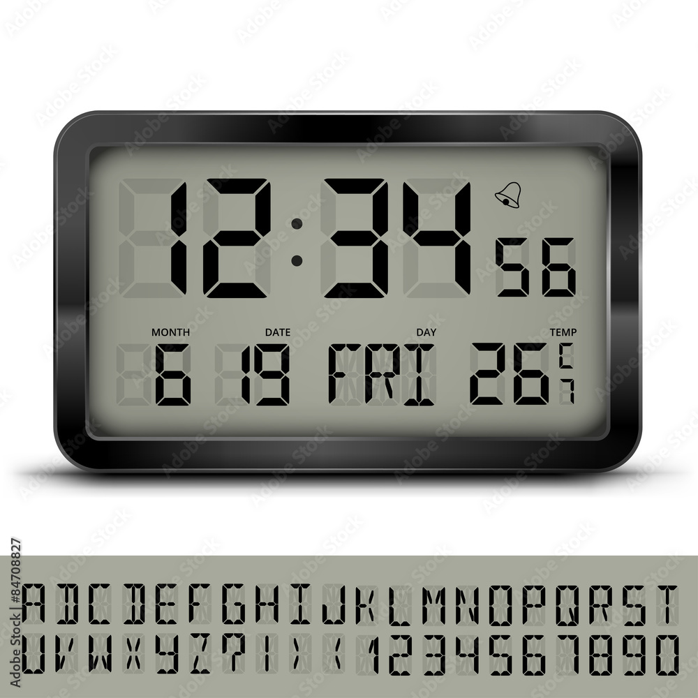 digital clock digital clock