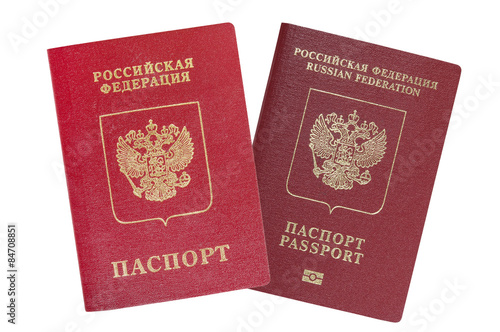 Russian internal and foreign passport.