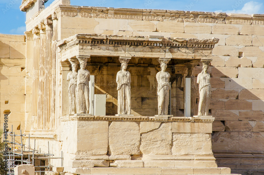 Obraz premium Akropol w Atenach