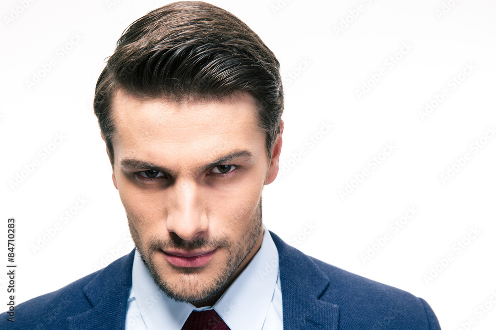 Confident businessman looking at camera Confident businessman looking at camera