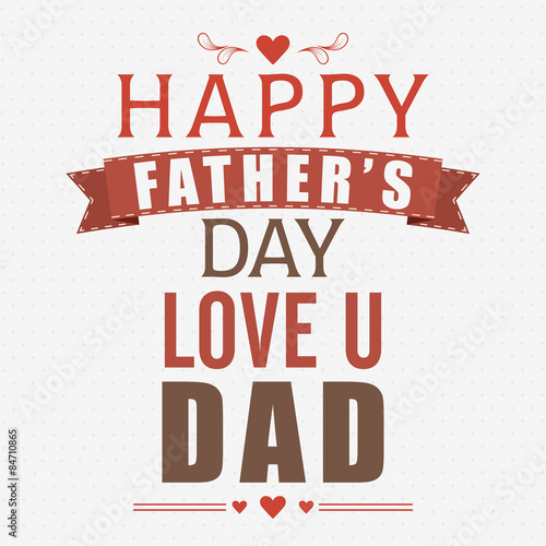 Elegant greeting card for Happy Father s Day celebration.