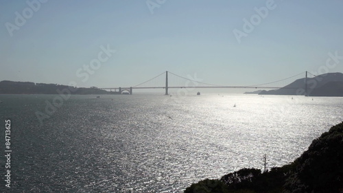 Wallpaper Mural Golden Gate bridge from Alcatraz island. Torontodigital.ca