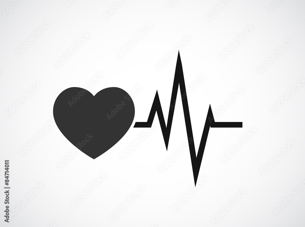 heart cardiogram icon heart cardiogram icon