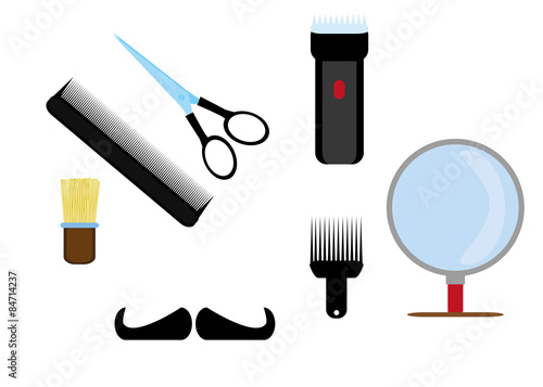 hairdressing objects