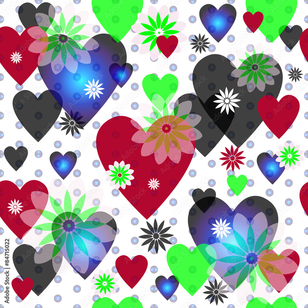 Seamless valentine pattern Seamless valentine pattern
