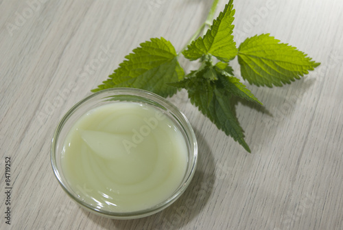 Natural herbal nettle hair balm