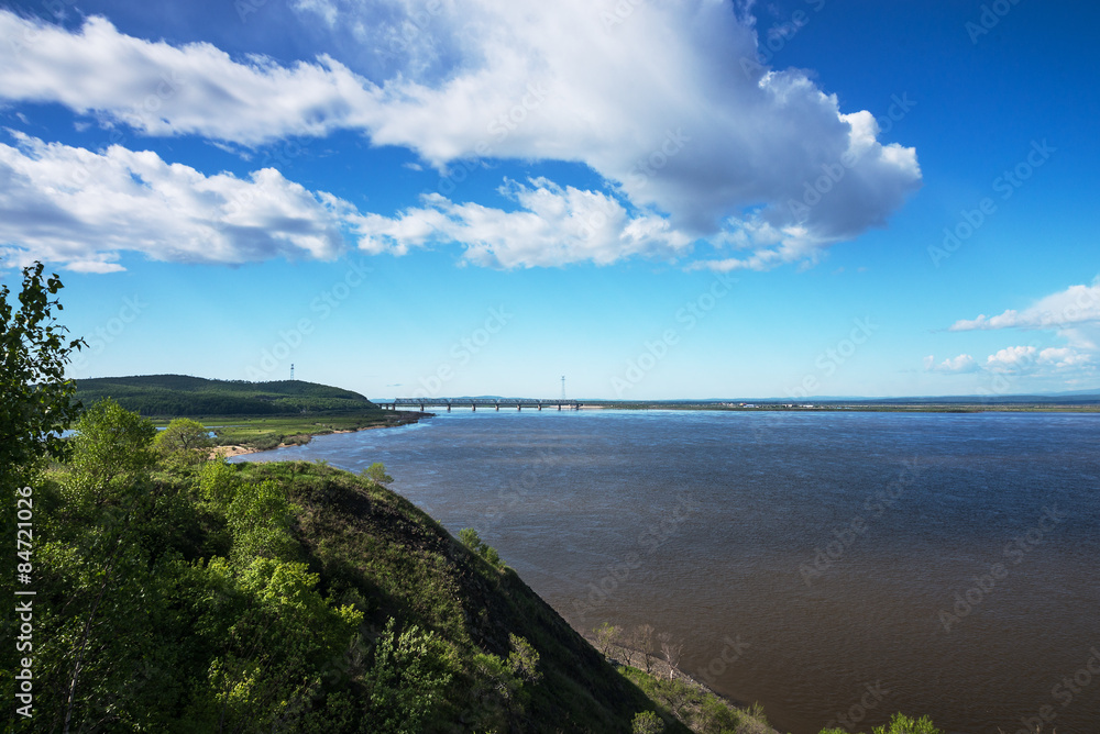 View of the river called the Amur. #84721026 - Do Hotelu - FotoTapety