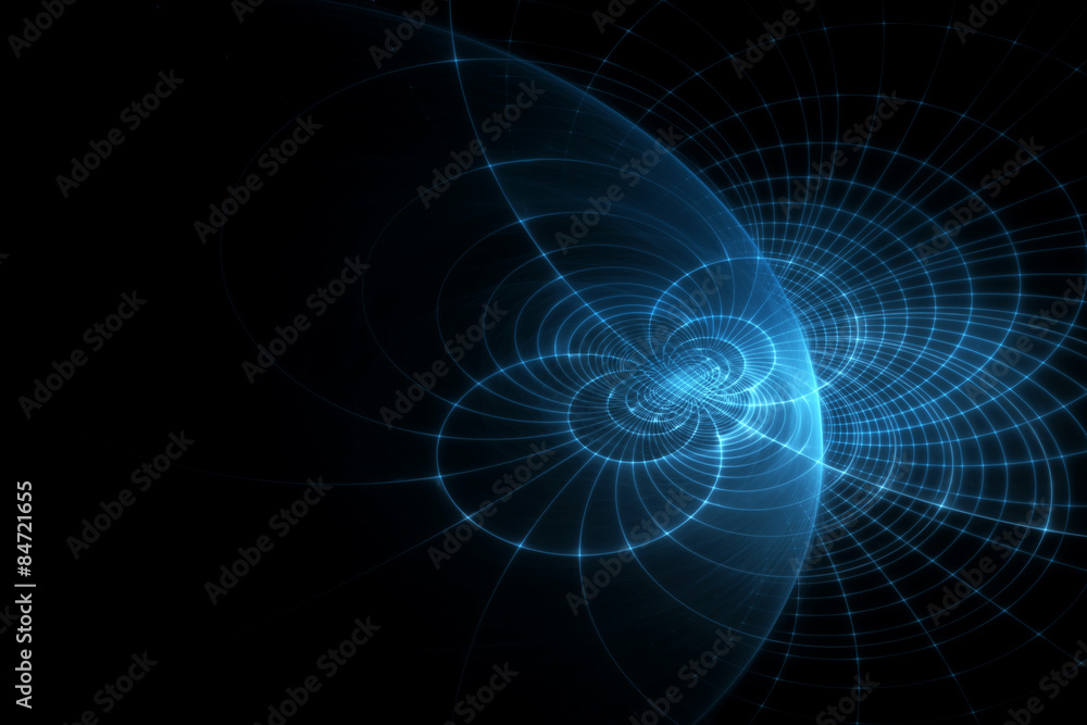 Fototapeta premium Abstract futuristic background