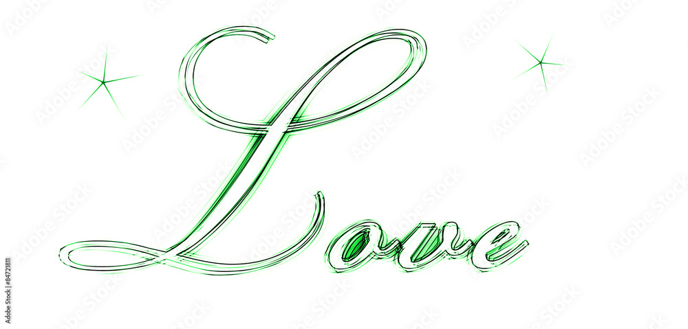 Obraz premium LOVE