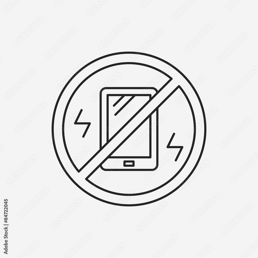 turn into vibration line icon turn into vibration line icon