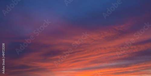 Sunset Sky Background  © Suwatchai
