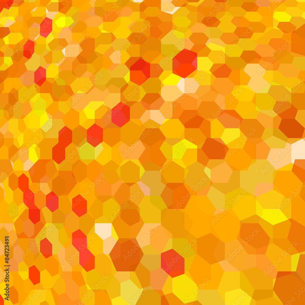 Abstract background with colorful hex polygons Abstract background with colorful hex polygons