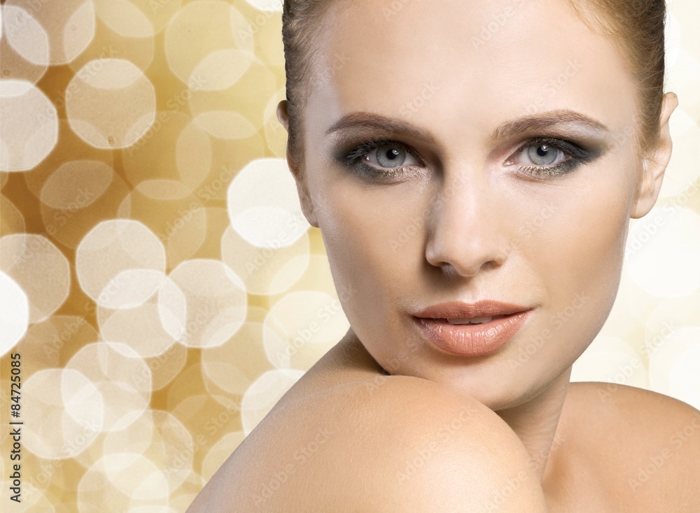 Naklejka premium Fashion Model, Women, Beauty.