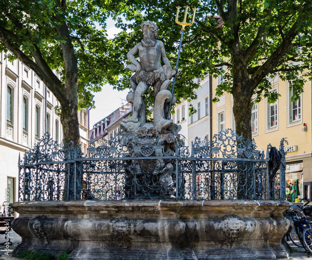 Neptunbrunnen in Bamberg