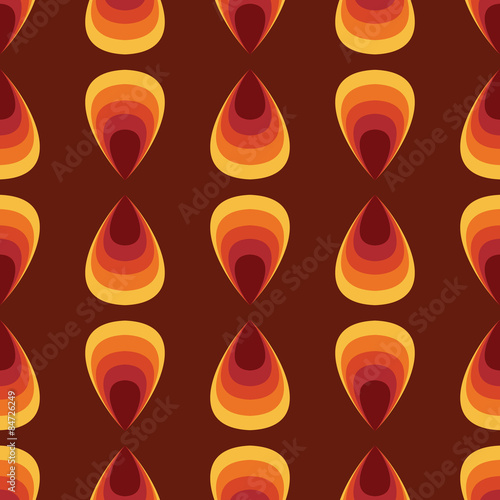 Seamless geometric vintage wallpaper vector illustration