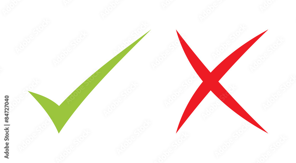 Check marks Check marks