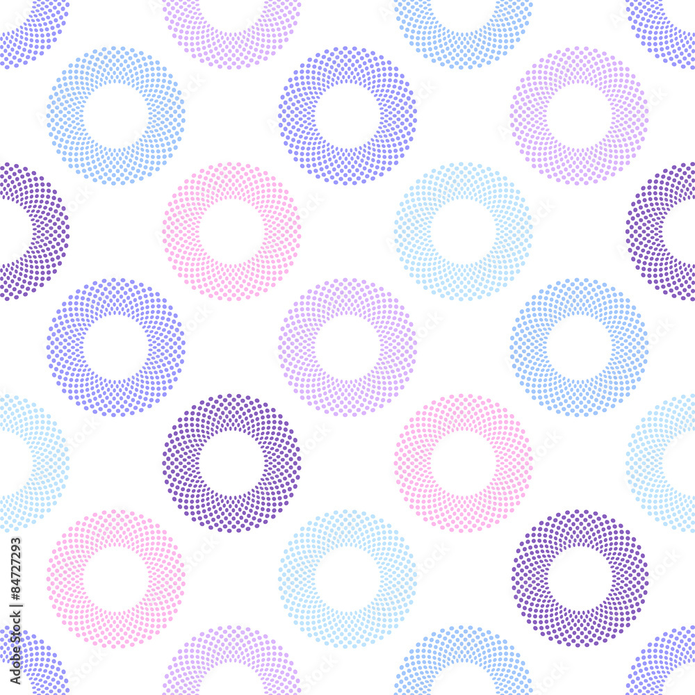 Seamless geometric pattern with circles Seamless geometric pattern with circles