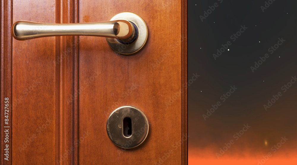 Night beyond the door Night beyond the door