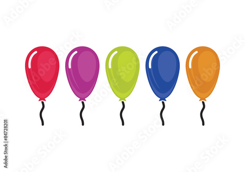 Balloon vector illustration