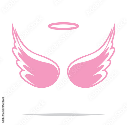 Angel wings vector illustration