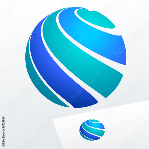 Abstract vector sign. Logotype for Business, Corporation.