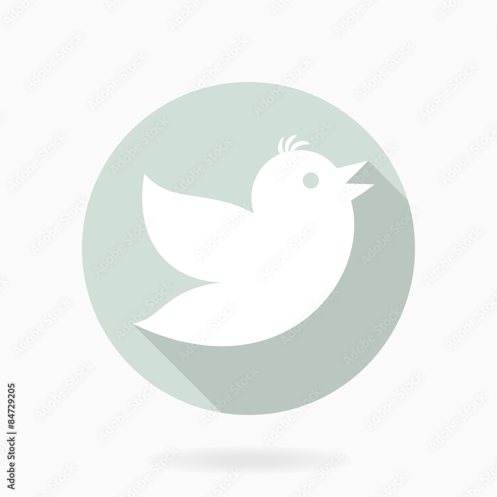 Flying Bird Flat Icon Flying Bird Flat Icon