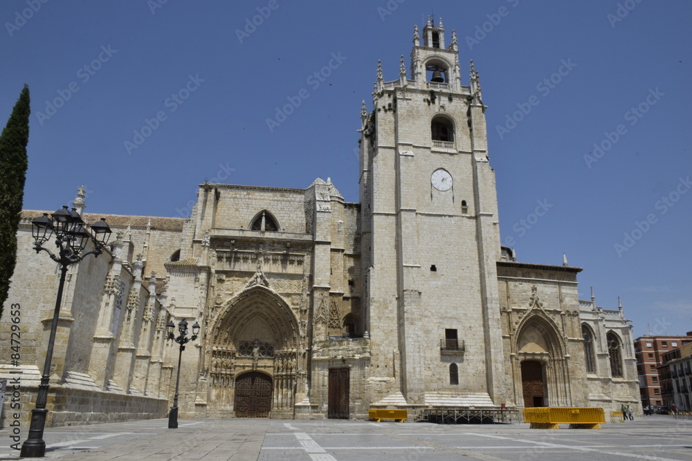 Catedral de San Antolín (Palencia) . Vista general