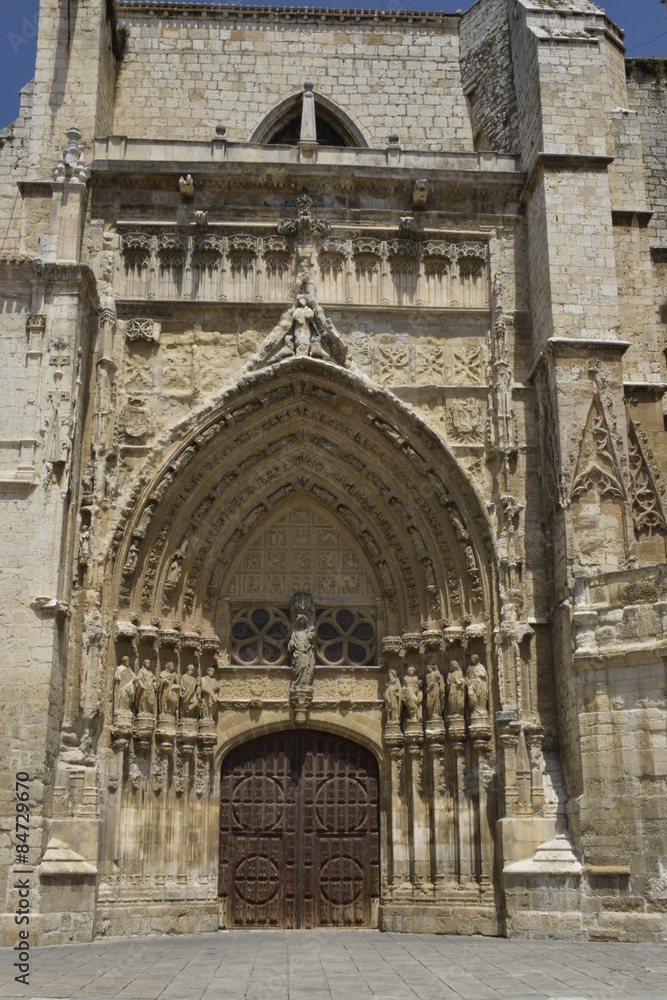 Catedral de San Antolín / Puerta del Obispo o de la Virgen (Palencia)