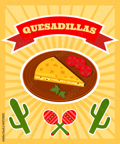 quesadillas poster