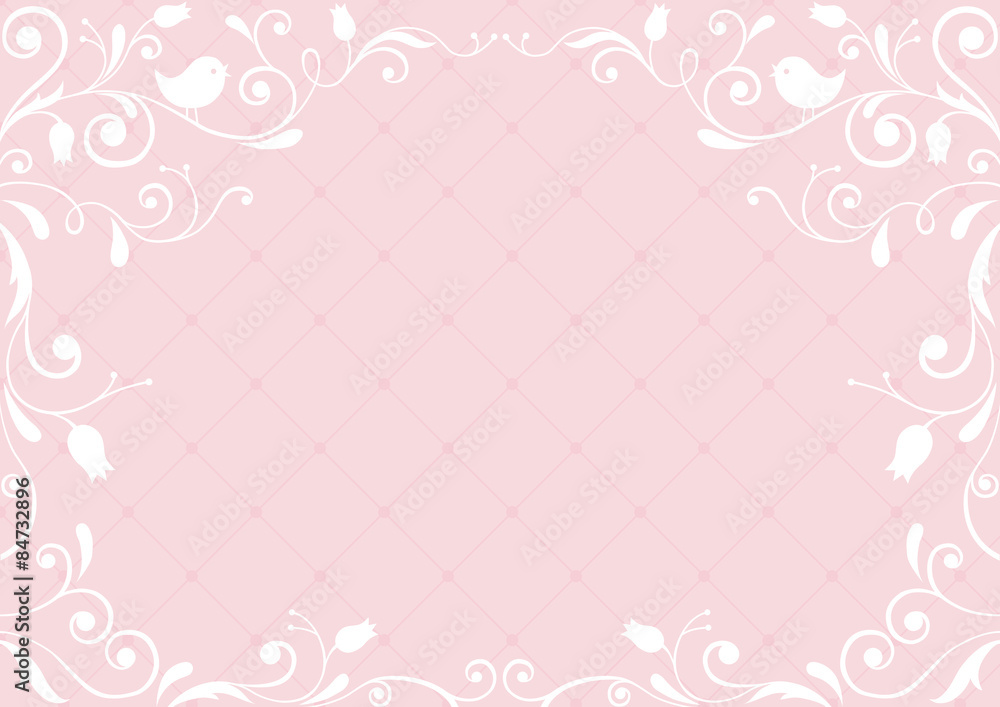 Pink vintage background
