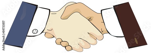 stretta di mano - business